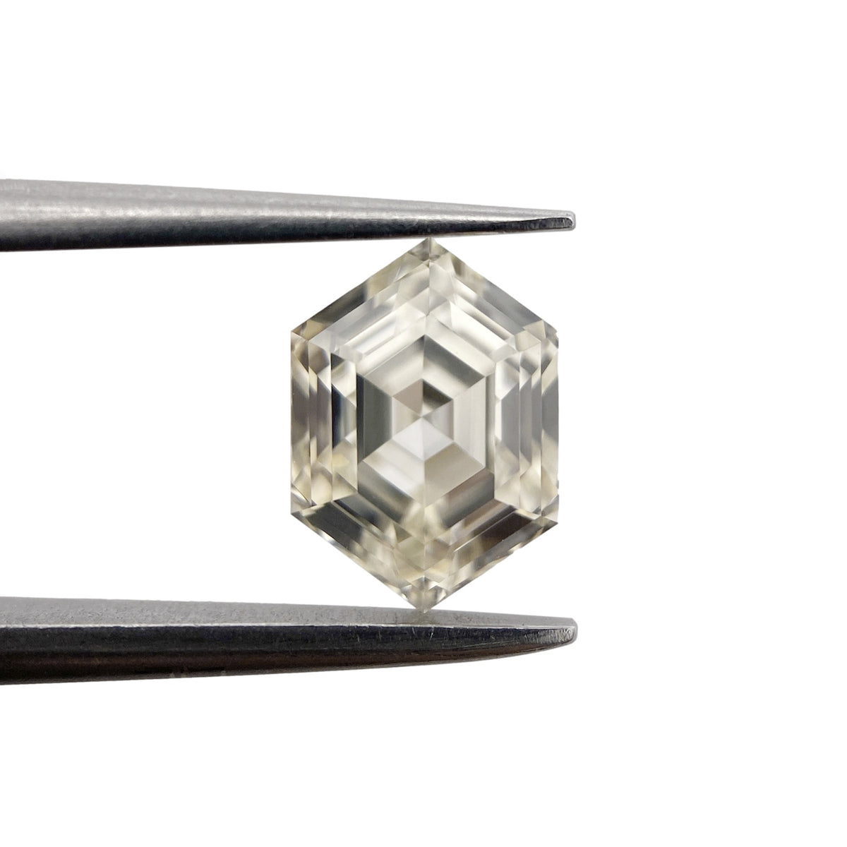 1.30ct | M/VS1 Hexagon Shape Step Cut Diamond (GIA) - Modern Rustic Diamond