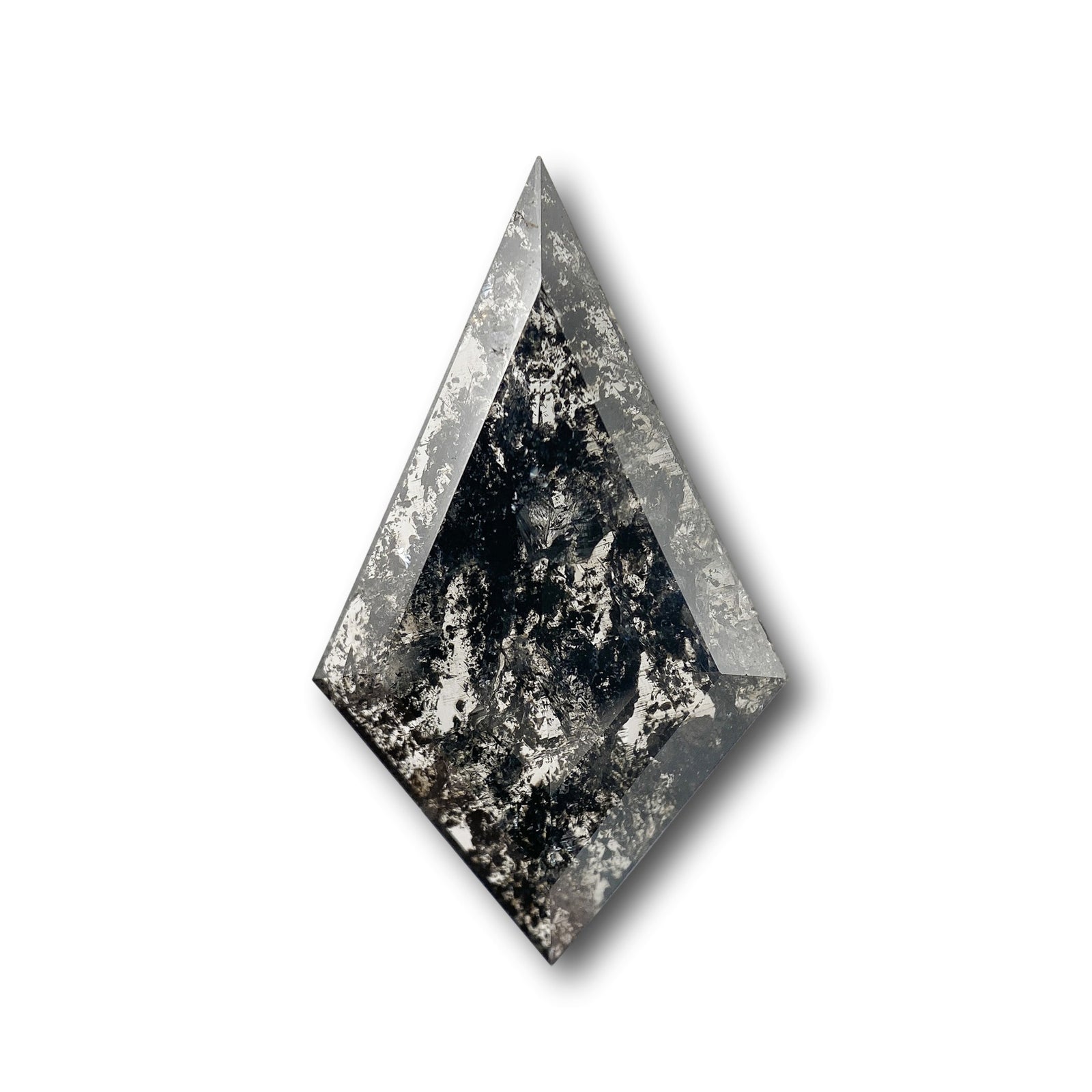 3.63ct | Rustic Kite Shape Rose Cut Diamond - Modern Rustic Diamond