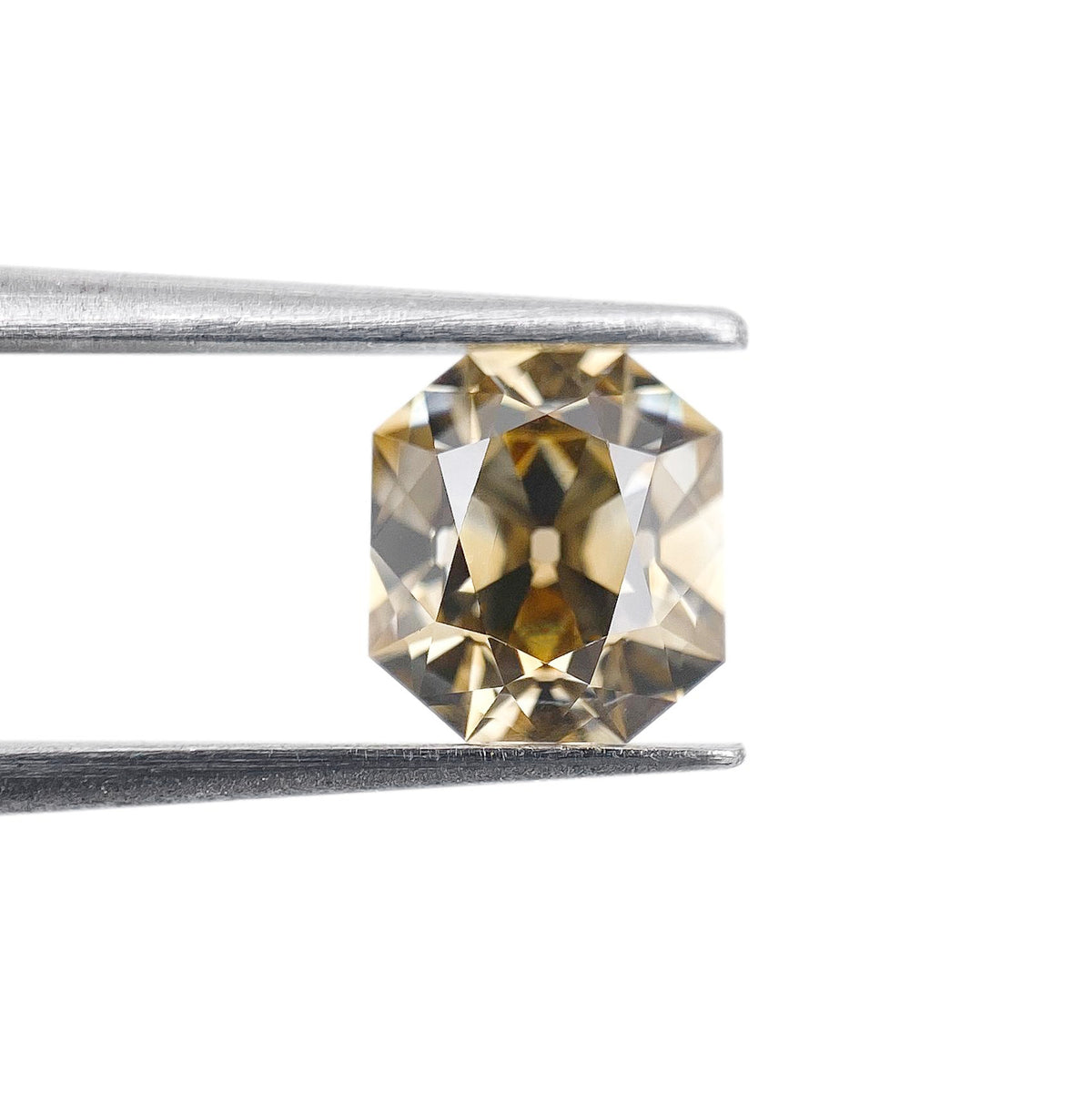 1.03ct | Champagne VS1 Old Miner Shape Old Mine Cut Diamond (GIA) - Modern Rustic Diamond