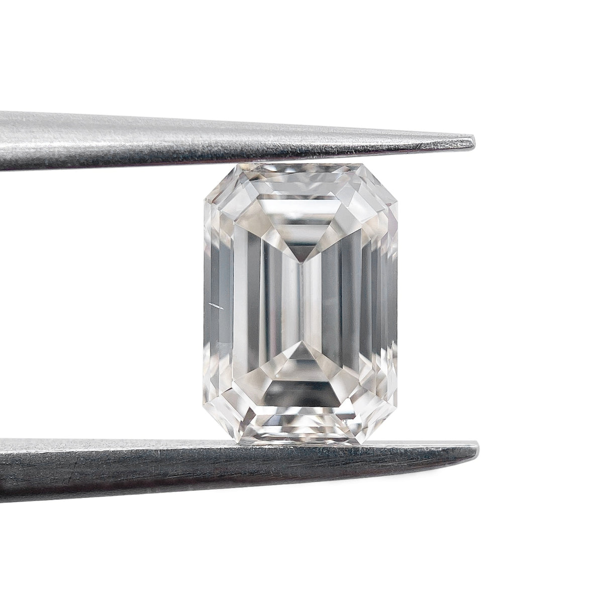 1.00ct | L/SI2 Emerald Shape Step Cut Diamond (GIA) - Modern Rustic Diamond