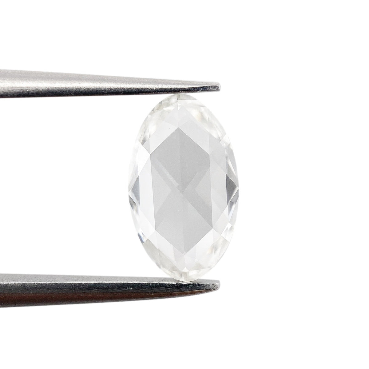 0.71ct | F-G/VS Oval Shape Rose Cut Diamond - Modern Rustic Diamond