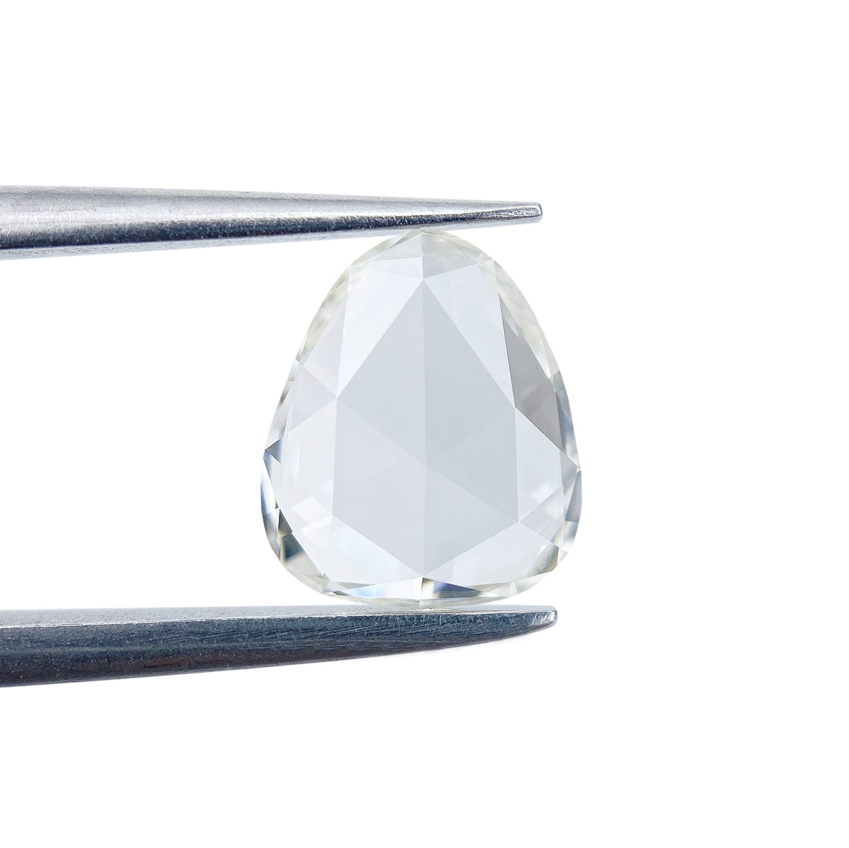 1.02ct | K/VS2 Pear Shape Rose Cut Diamond (GIA) - Modern Rustic Diamond