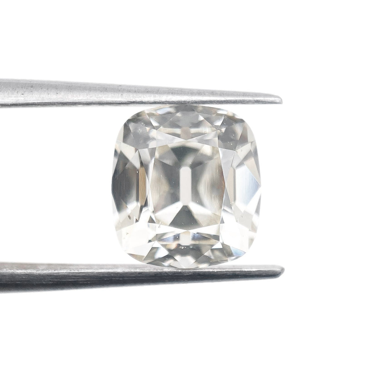 2.55ct | N/SI2 Cushion Shape Old Mine Cut Diamond (GIA) - Modern Rustic Diamond