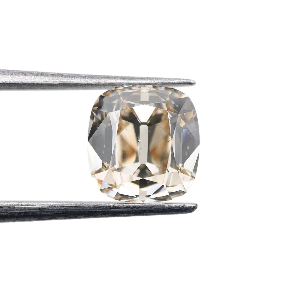 2.64ct | U-V/SI1 Cushion Shape Old Mine Cut Diamond (GIA) - Modern Rustic Diamond
