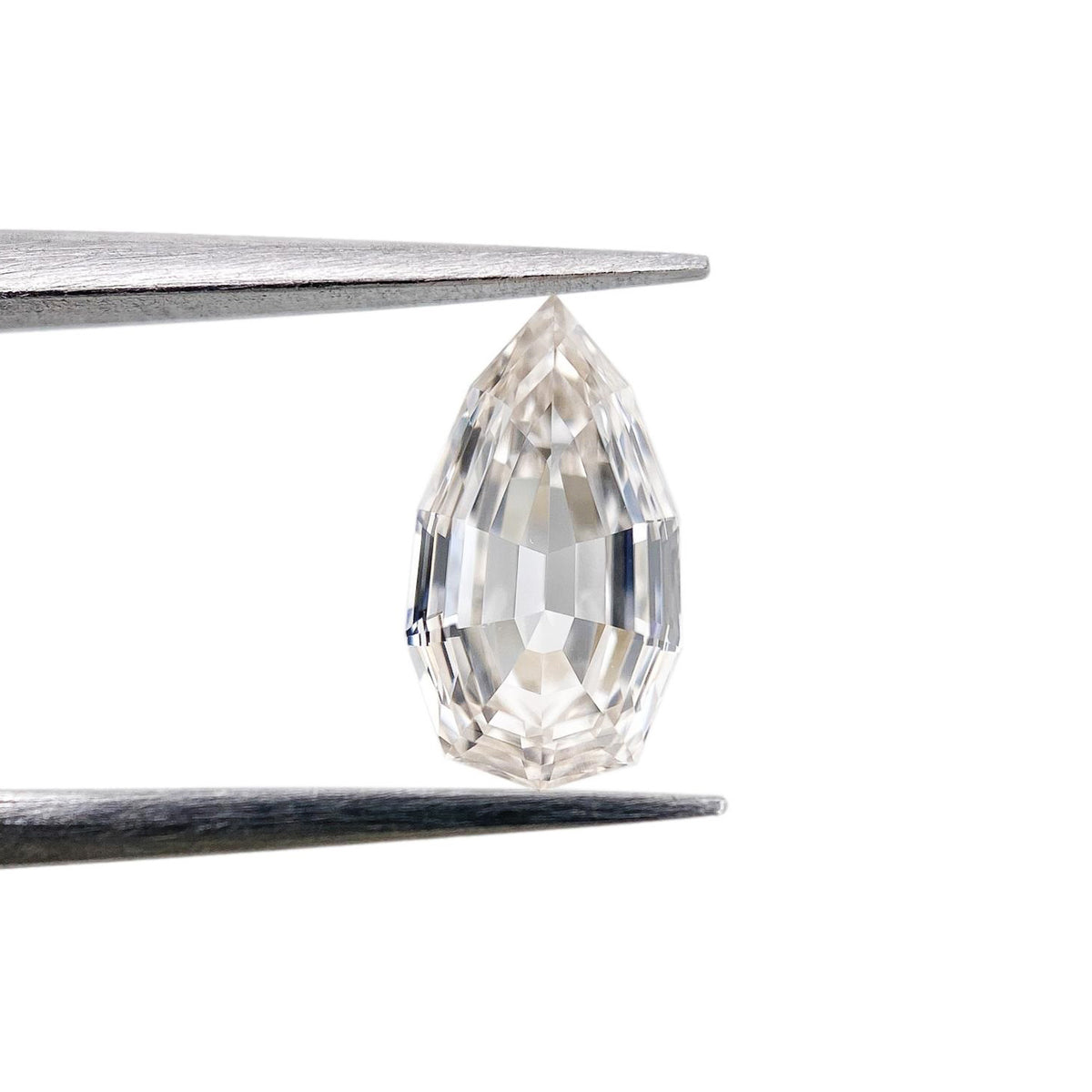 1.01ct | J/VS1 Pear Shape Step Cut Diamond (GIA) - Modern Rustic Diamond