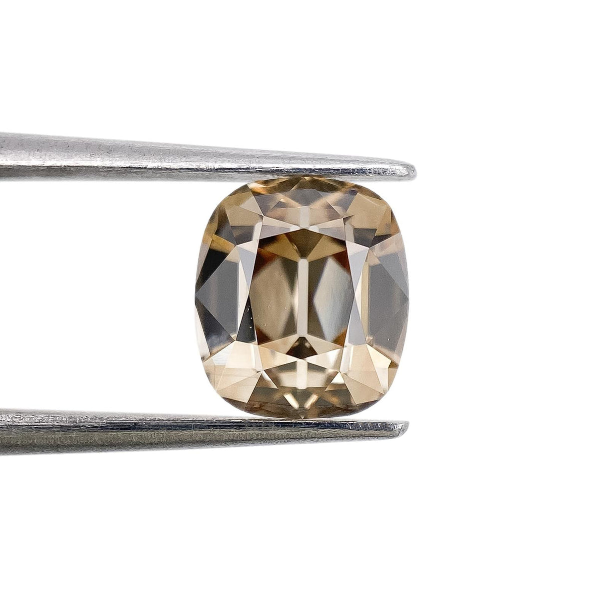 1.88ct | Champagne VS2 Cushion Shape Old Mine Cut Diamond (GIA) - Modern Rustic Diamond