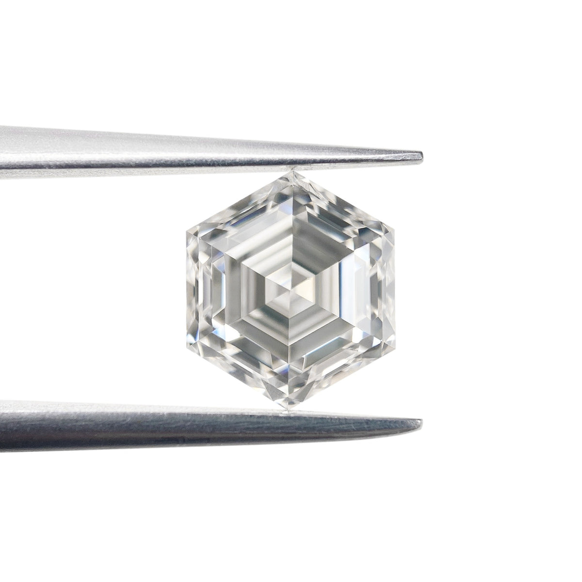 2.03ct | N/SI2 Hexagon Shape Step Cut Diamond (GIA) - Modern Rustic Diamond