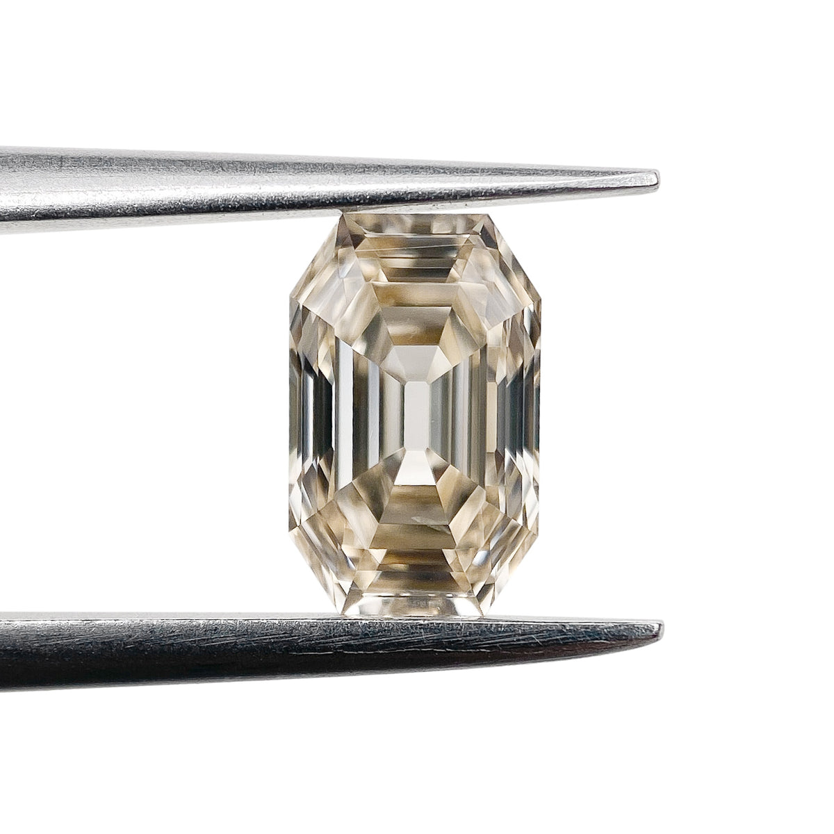 1.02ct | S-T/SI1 Emerald Shape Step Cut Diamond (GIA) - Modern Rustic Diamond