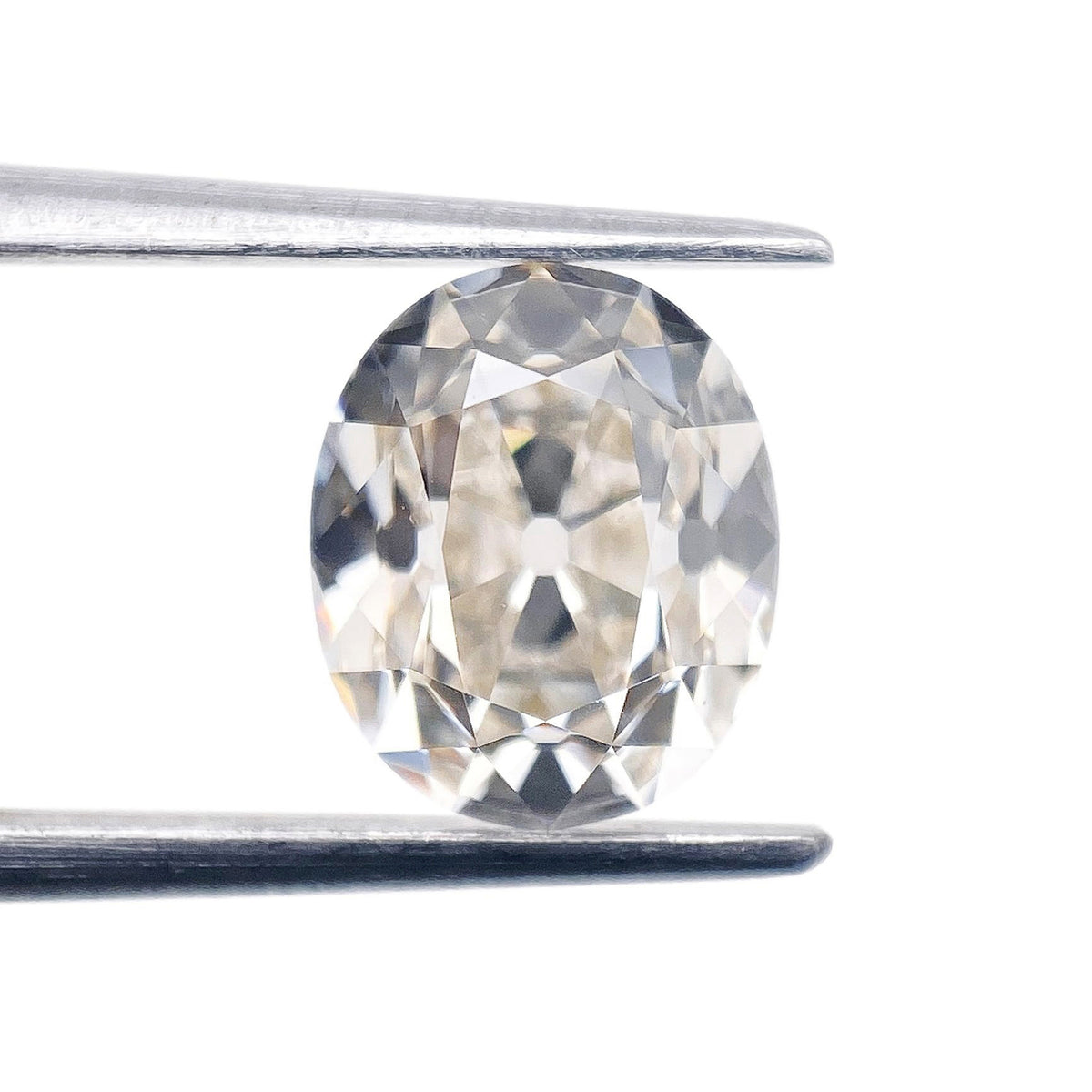 1.51ct | K/VS2 Oval Shape Old Mine Cut Diamond (GIA) - Modern Rustic Diamond