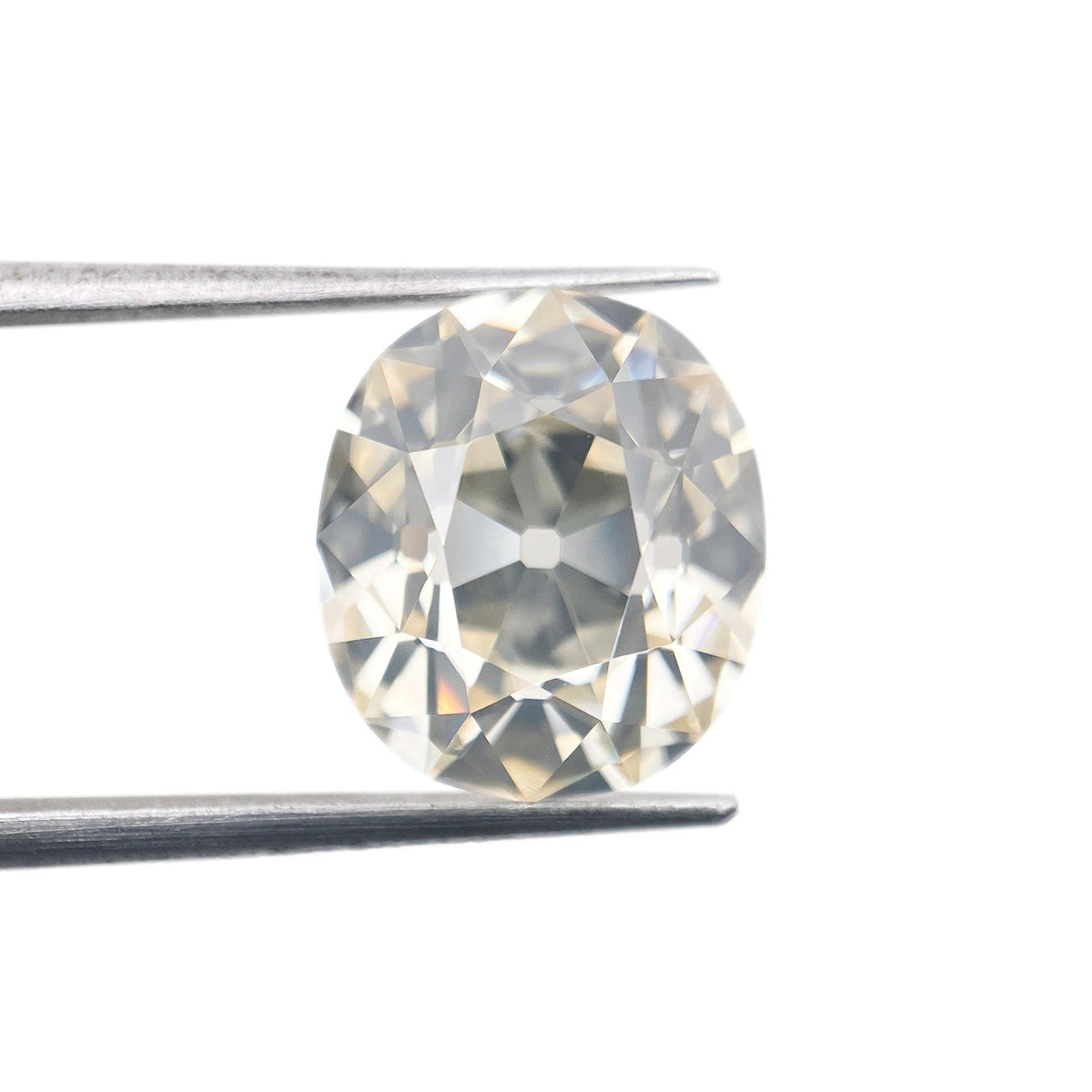 6.06ct | S-T/VS2 Cushion Shape Vintage Old Mine Cut Diamond (GIA) - Modern Rustic Diamond