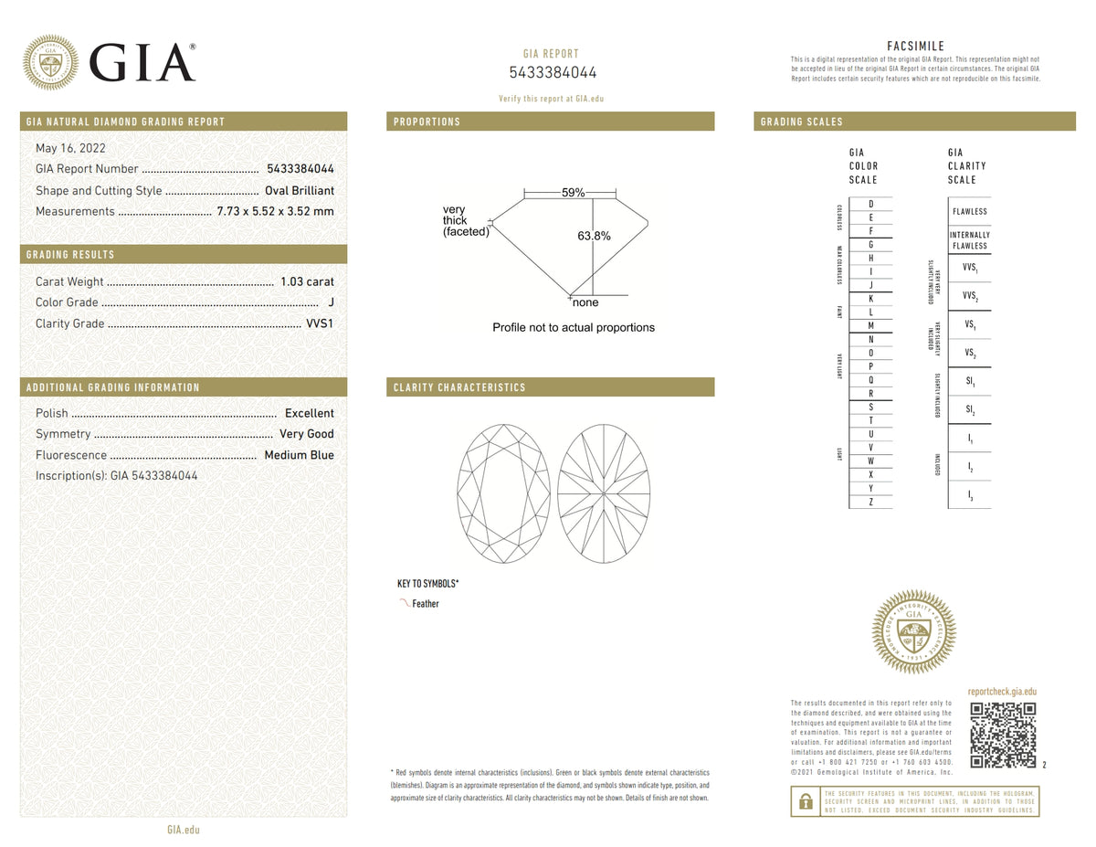 1.03ct | J/VVS1 Oval Shape Brilliant Cut Diamond (GIA) - Modern Rustic Diamond