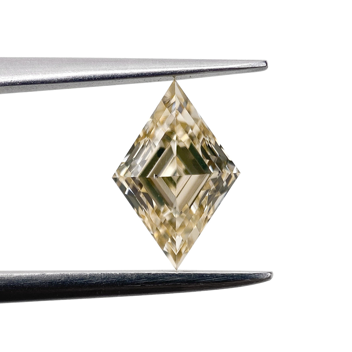 1.02ct | Yellow SI1 Lozenge Shape Step Cut Diamond (GIA) - Modern Rustic Diamond