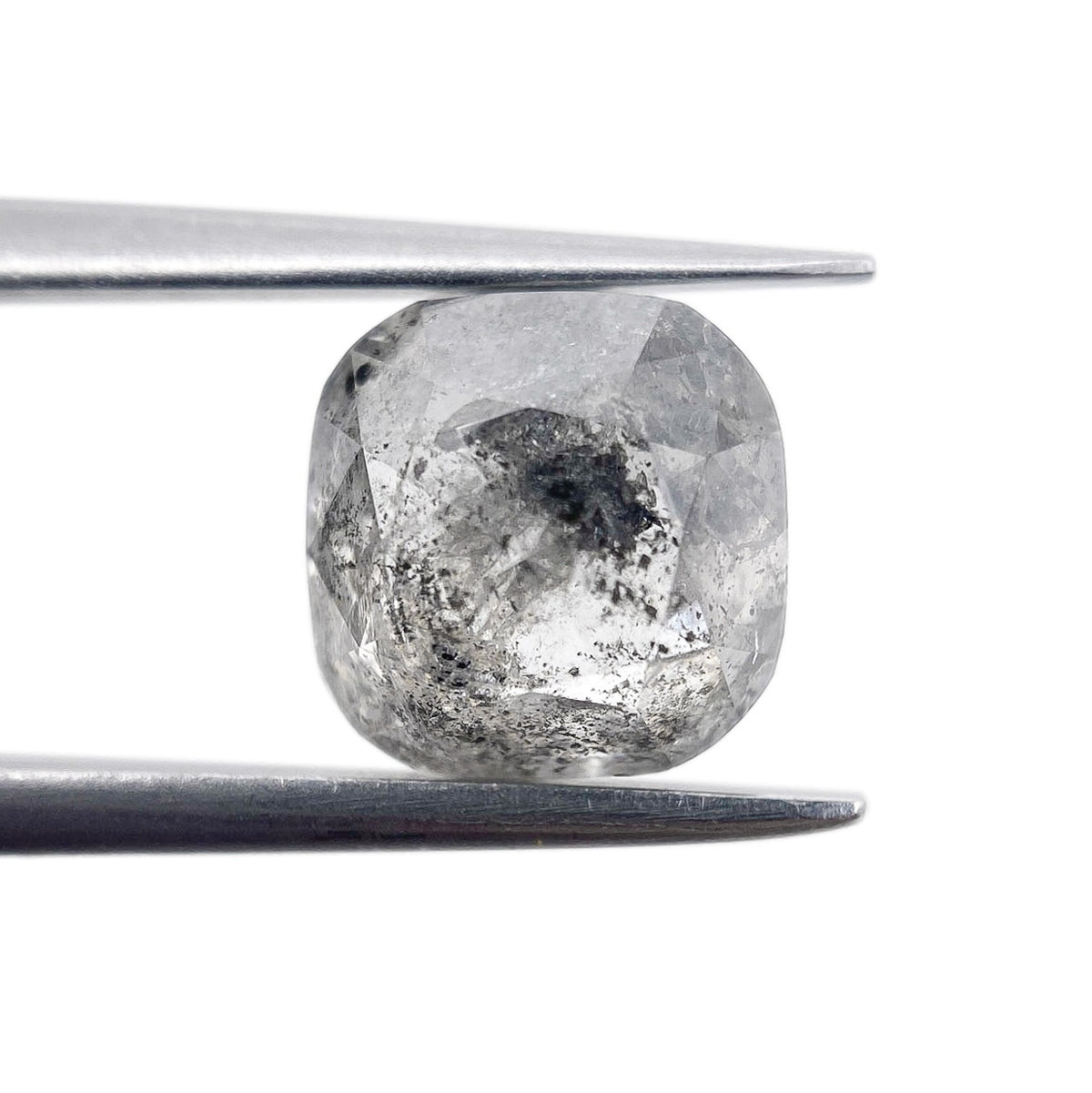 2.97ct | Rustic Cushion Shape Rose Cut Diamond - Modern Rustic Diamond