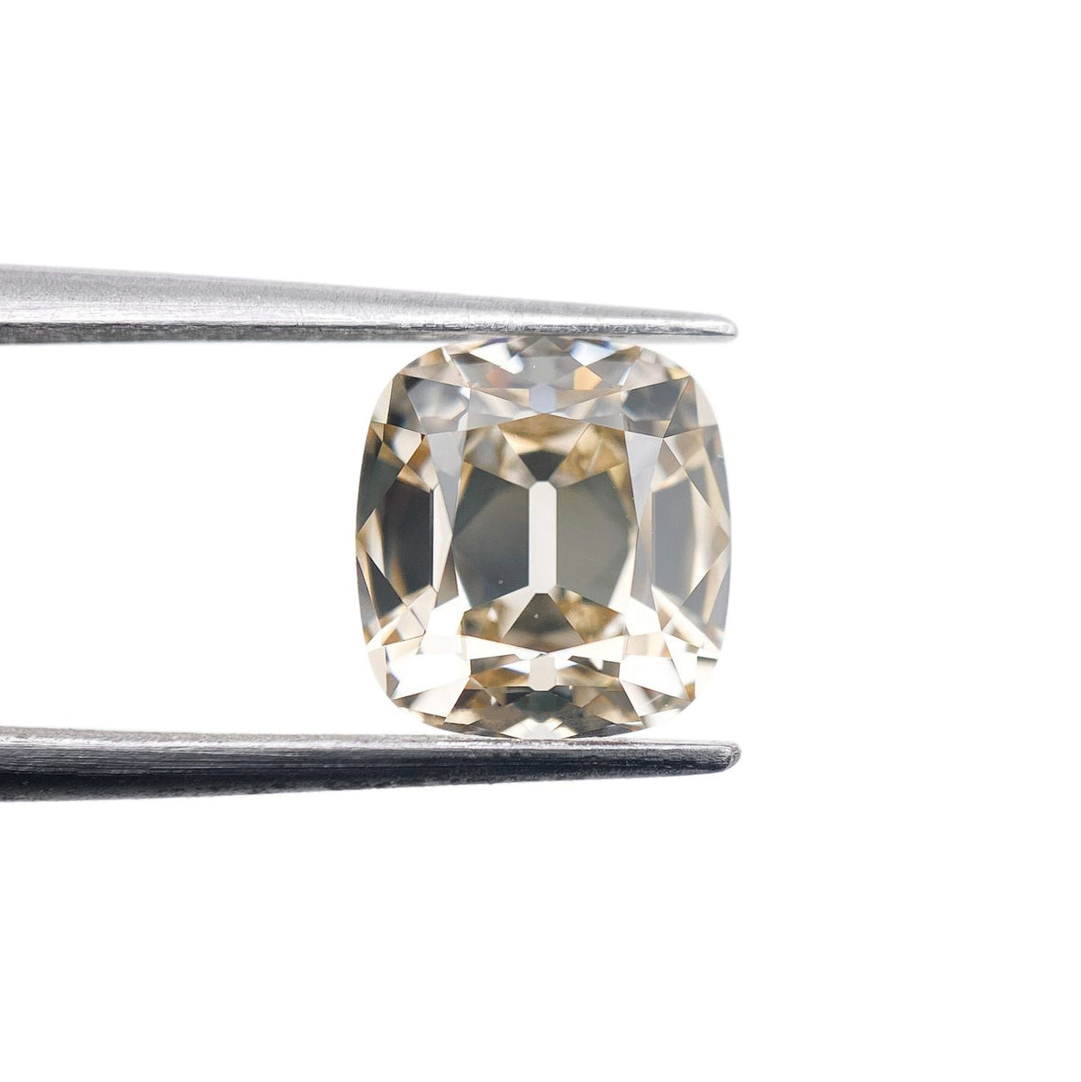 2.54ct | W-X/VVS2 Cushion Shape Old Mine Cut Diamond (GIA) - Modern Rustic Diamond
