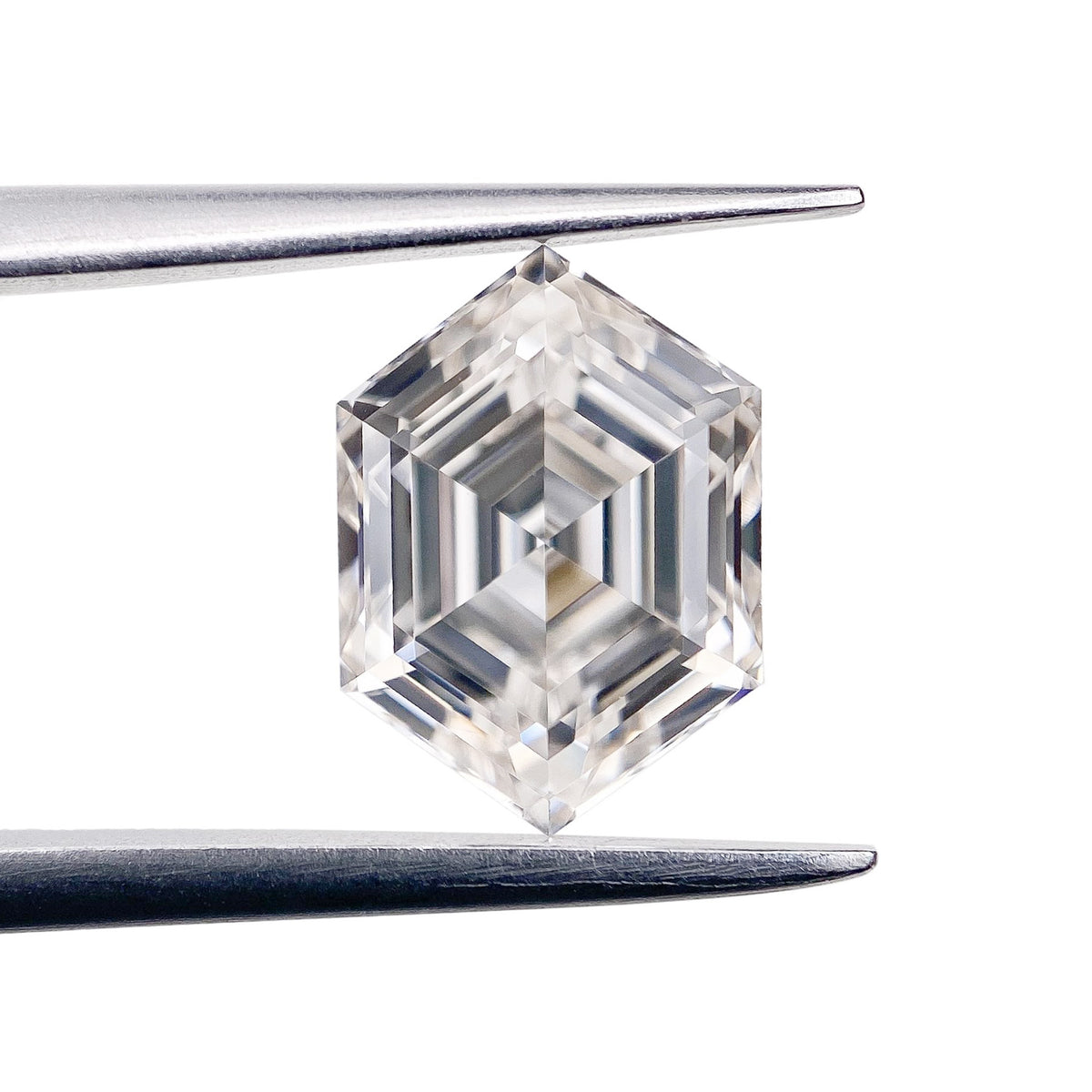2.05ct | L/VVS2 Hexagon Shape Step Cut Diamond (GIA) - Modern Rustic Diamond