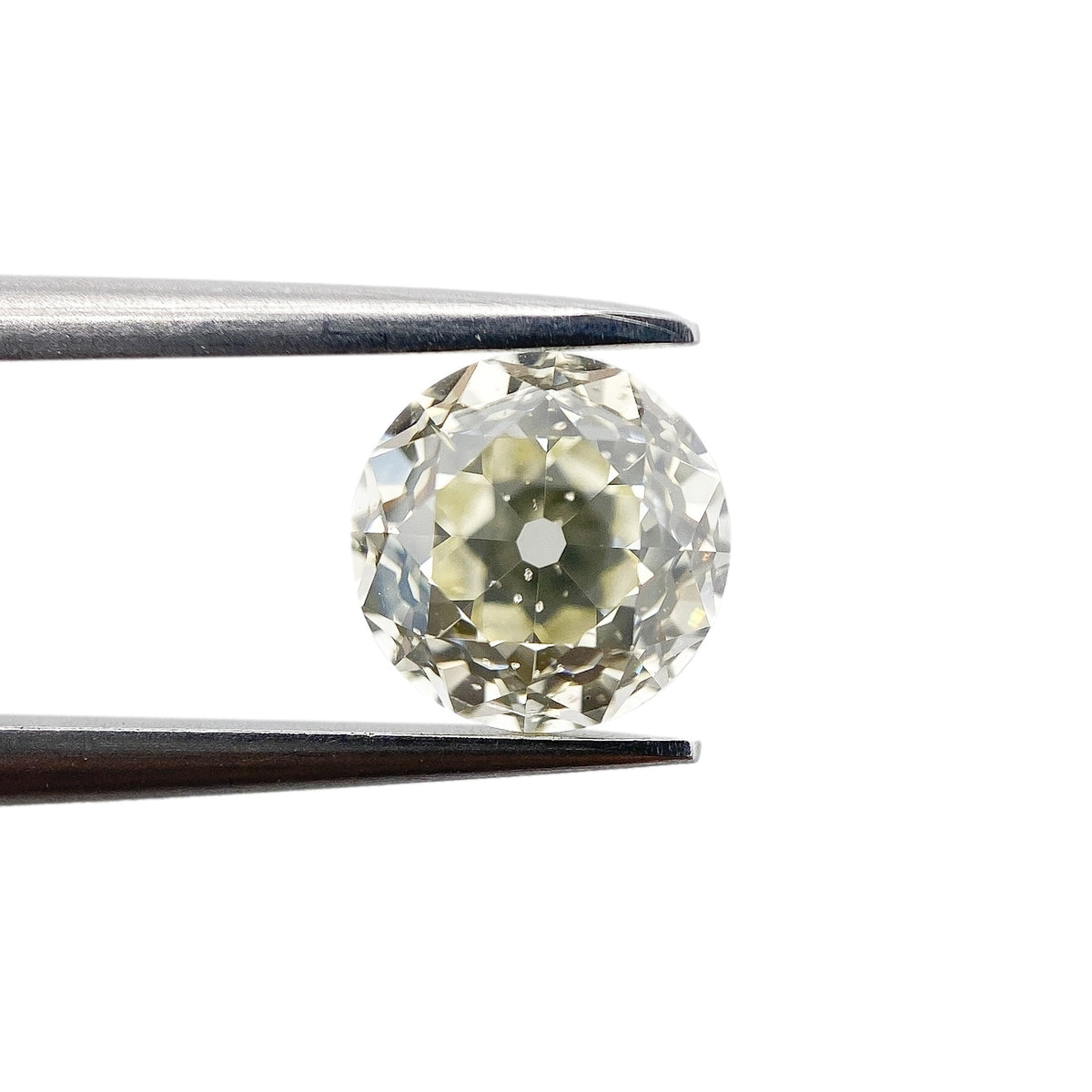 1.06ct | Light Color VS Round Shape Old European Cut Diamond - Modern Rustic Diamond