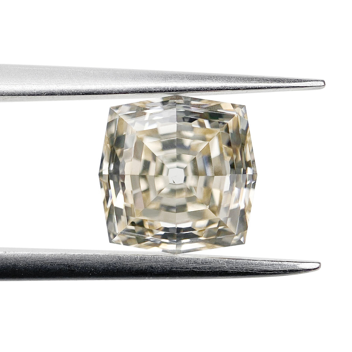 2.62ct | U-V/VS2 Octagonal Shape Step Cut Diamond (IGI) - Modern Rustic Diamond