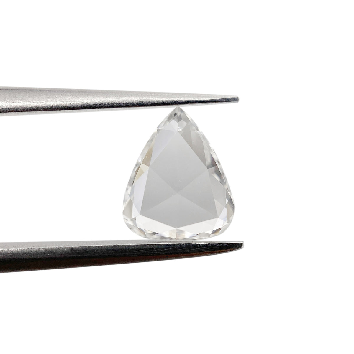 0.76ct | F/VS2 Pear Shape Rose Cut Diamond (GIA) - Modern Rustic Diamond