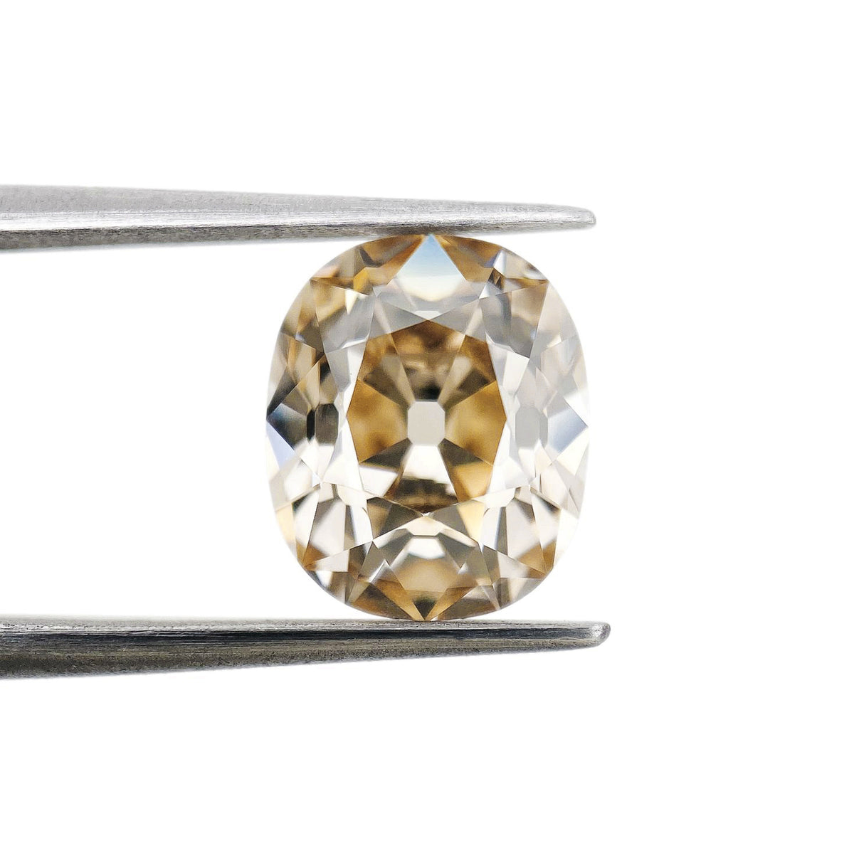 3.13ct | W-X/VS1 Cushion Shape Old Mine Cut Diamond (GIA) - Modern Rustic Diamond