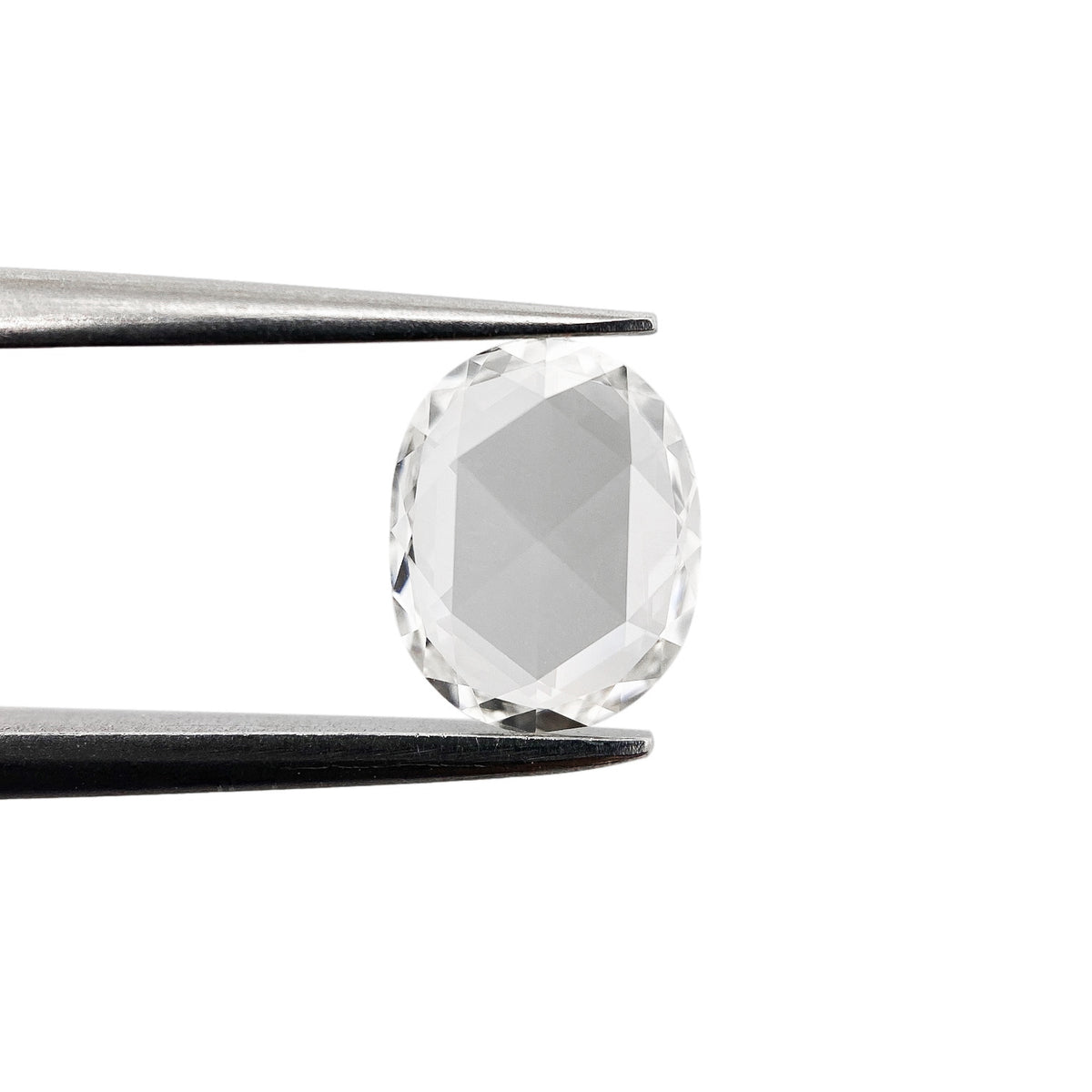 0.55ct | F-G/VS Oval Shape Rose Cut Diamond - Modern Rustic Diamond