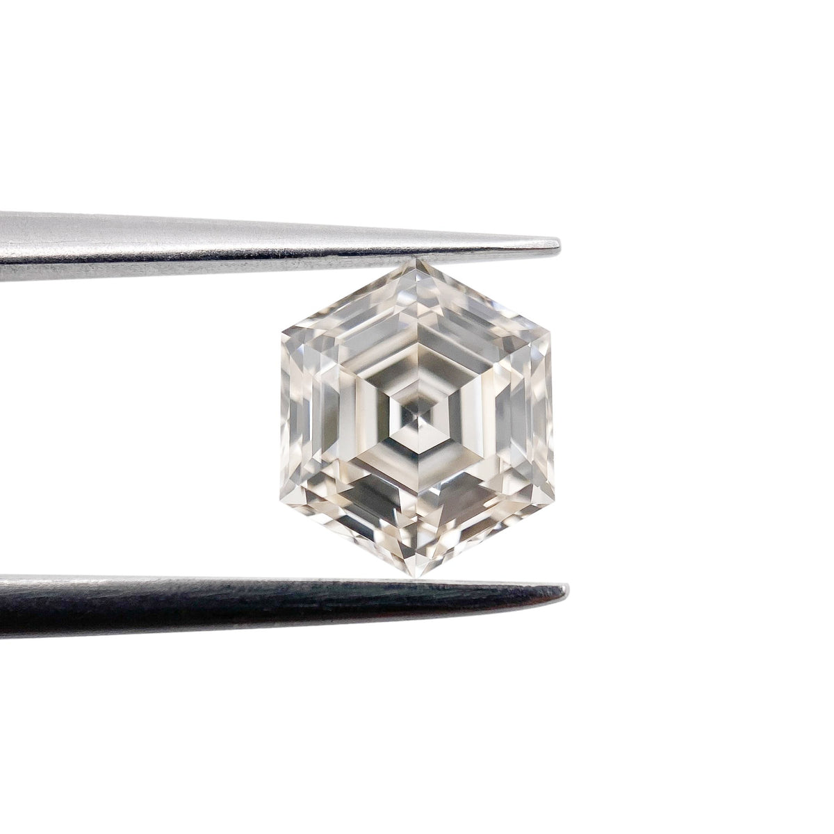 1.65ct | M/SI1 Hexagon Shape Step Cut Diamond (GIA) - Modern Rustic Diamond