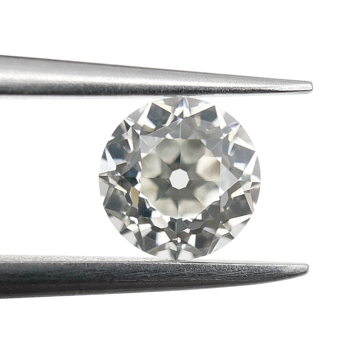 0.80ct | I-J/VVS Round Shape Old European Cut Diamond - Modern Rustic Diamond