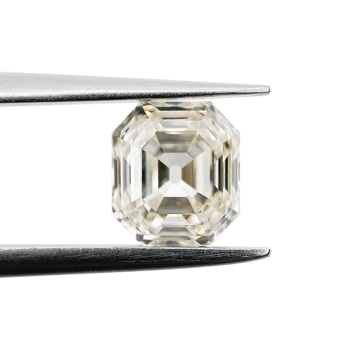 1.37ct | N/VS1 Asscher Shape Step Cut Diamond (GIA) - Modern Rustic Diamond