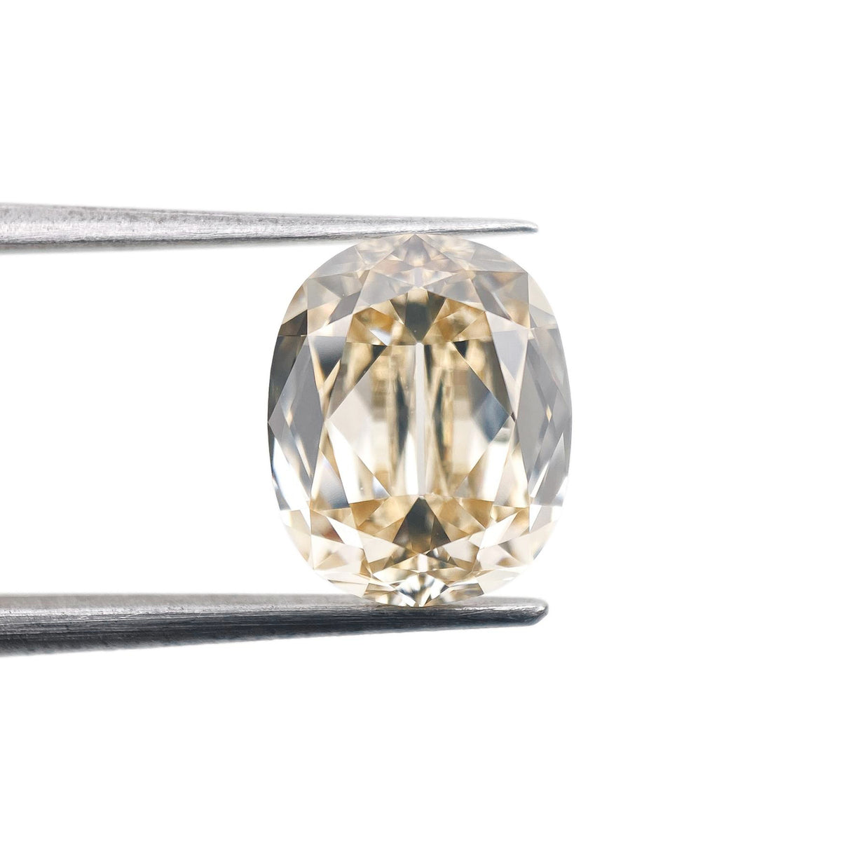 4.16ct | U-V/VS1 Cushion Shape Old Mine Cut Diamond (GIA) - Modern Rustic Diamond