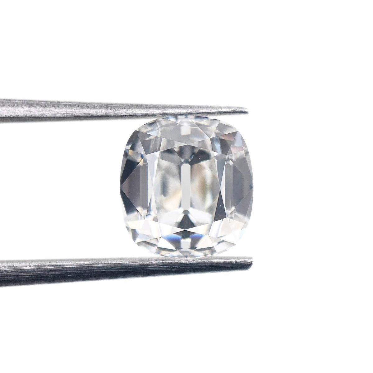 2.07ct | E/VS1 Cushion Shape Old Mine Cut Diamond (GIA) - Modern Rustic Diamond