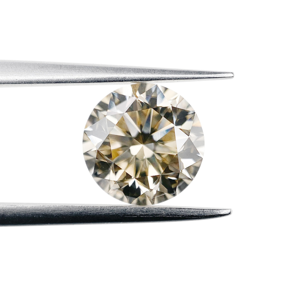2.00ct | U-V/I1 Round Shape Brilliant Cut Diamond (GIA) - Modern Rustic Diamond