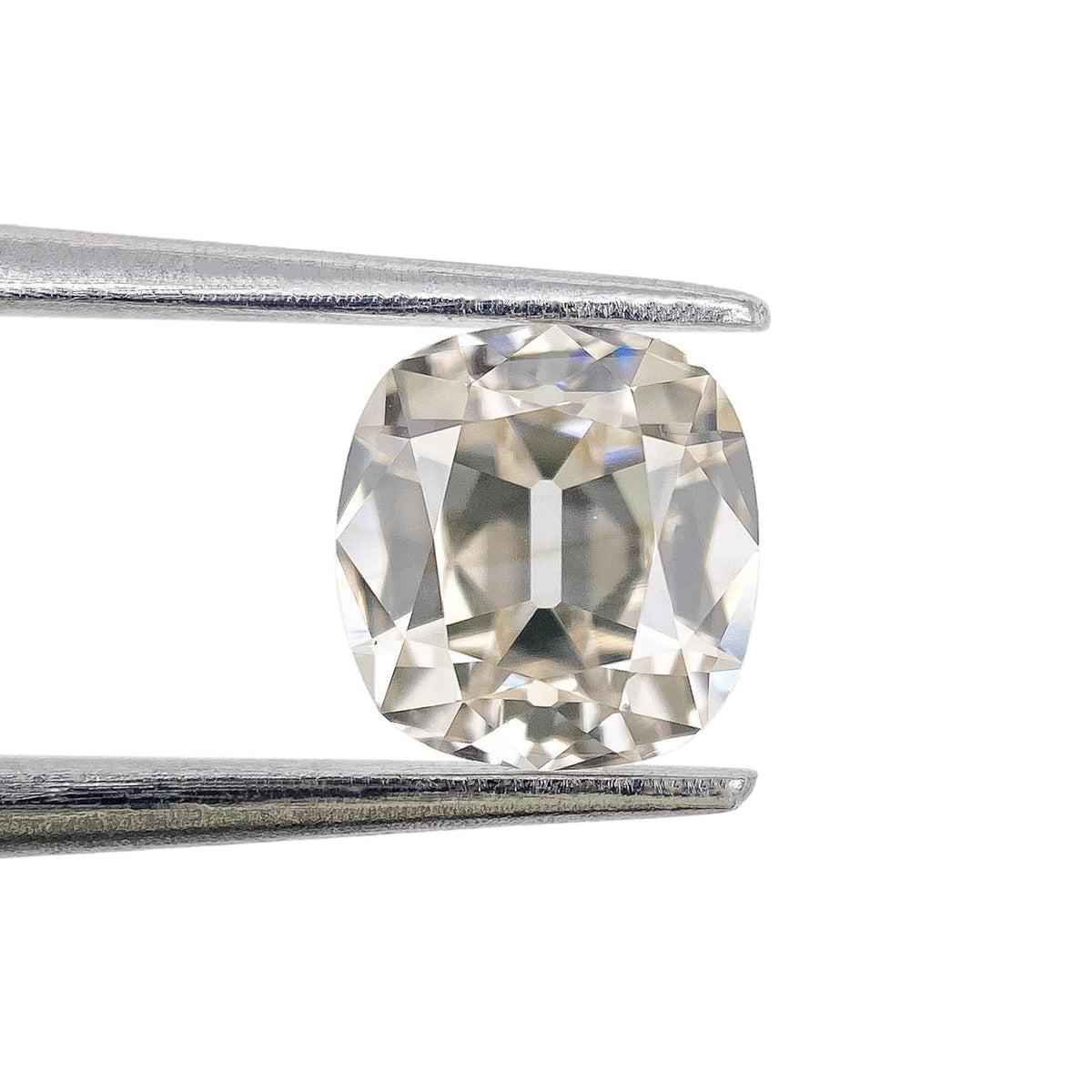 1.01ct | L/VS2 Cushion Shape Old Mine Cut Diamond (GIA) - Modern Rustic Diamond
