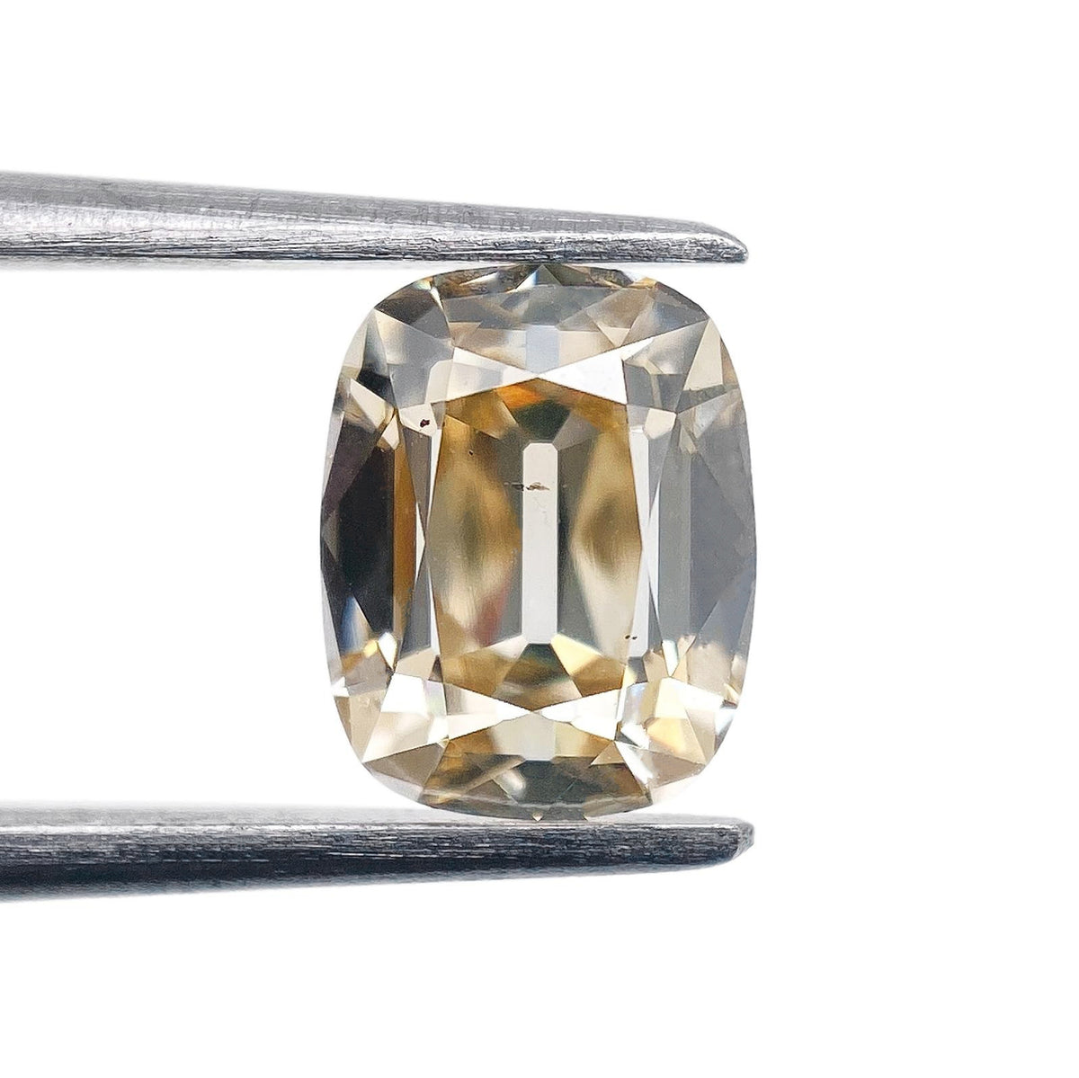 1.30ct | U-V/SI1 Cushion Shape Old Mine Cut Diamond (GIA) - Modern Rustic Diamond