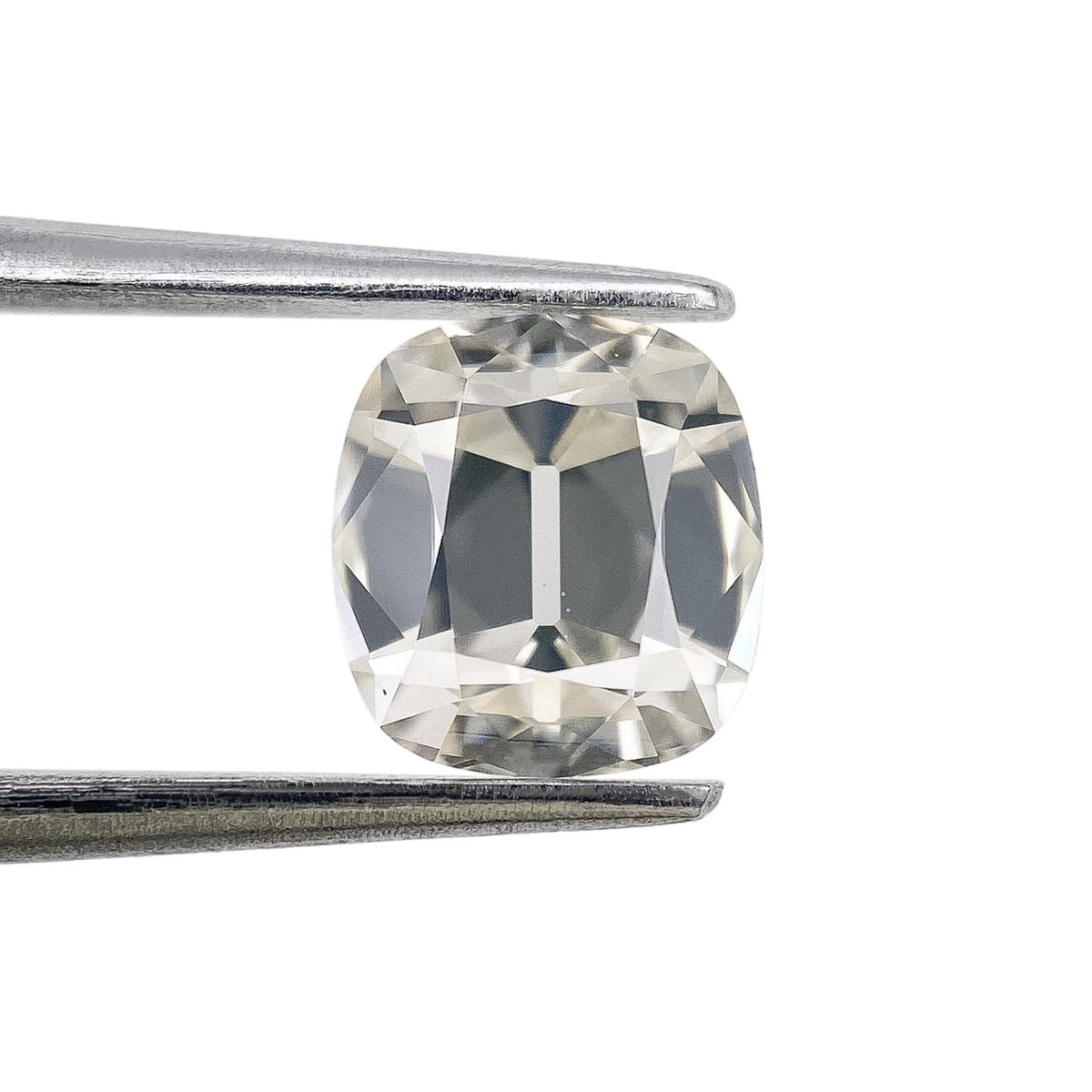 1.07ct | J/SI1 Cushion Shape Old Mine Cut Diamond (GIA) - Modern Rustic Diamond