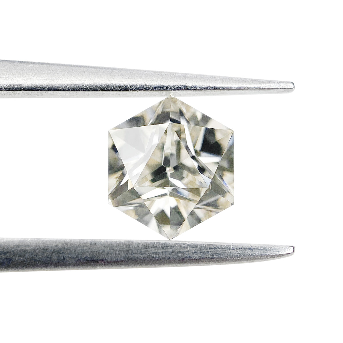 0.81ct | N/VVS2 Hexagon Shape Brilliant Cut Diamond (GIA) - Modern Rustic Diamond