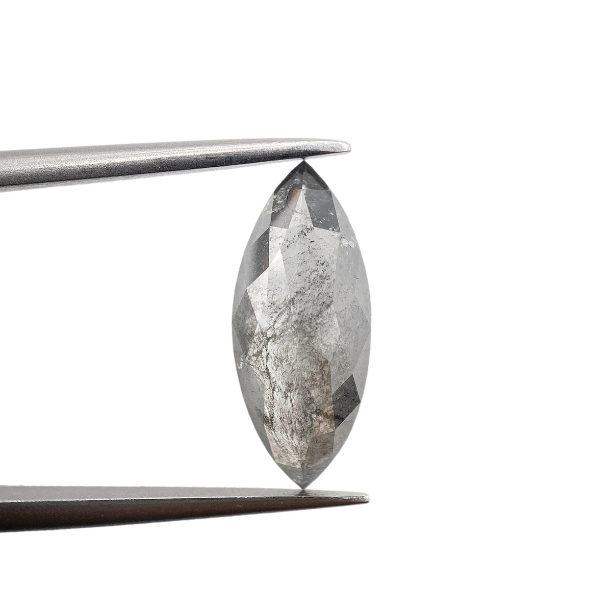 1.78ct | Rustic Marquise Shape Rose Cut Diamond - Modern Rustic Diamond