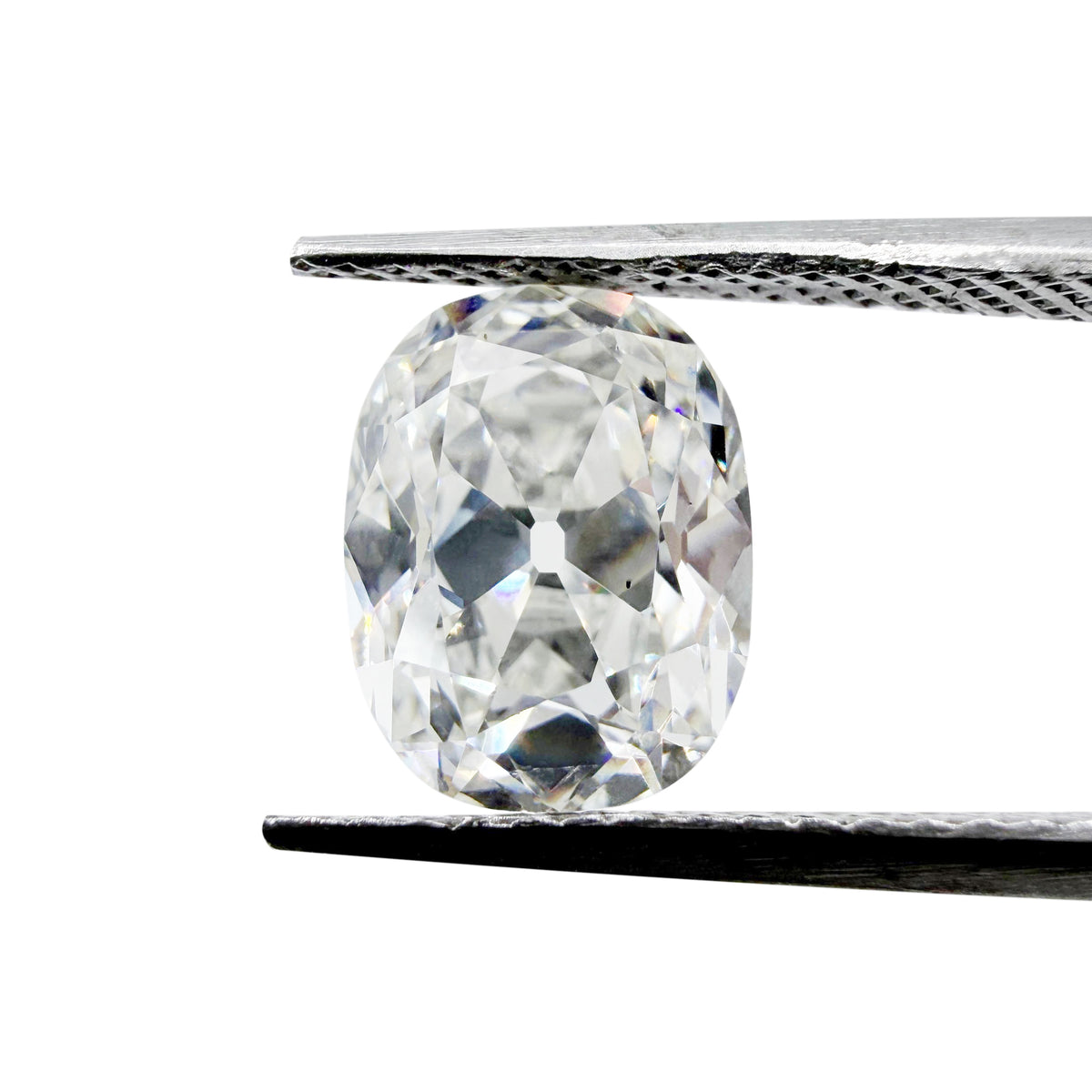 4.03ct | I/VS2 Cushion Shape Vintage Old Mine Cut Diamond (GIA) - Modern Rustic Diamond