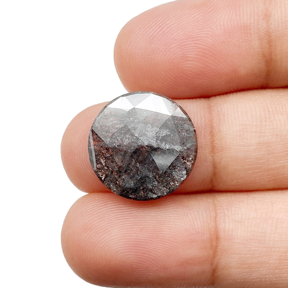 4.38ct | Rustic Round Shape Rose Cut Diamond - Modern Rustic Diamond