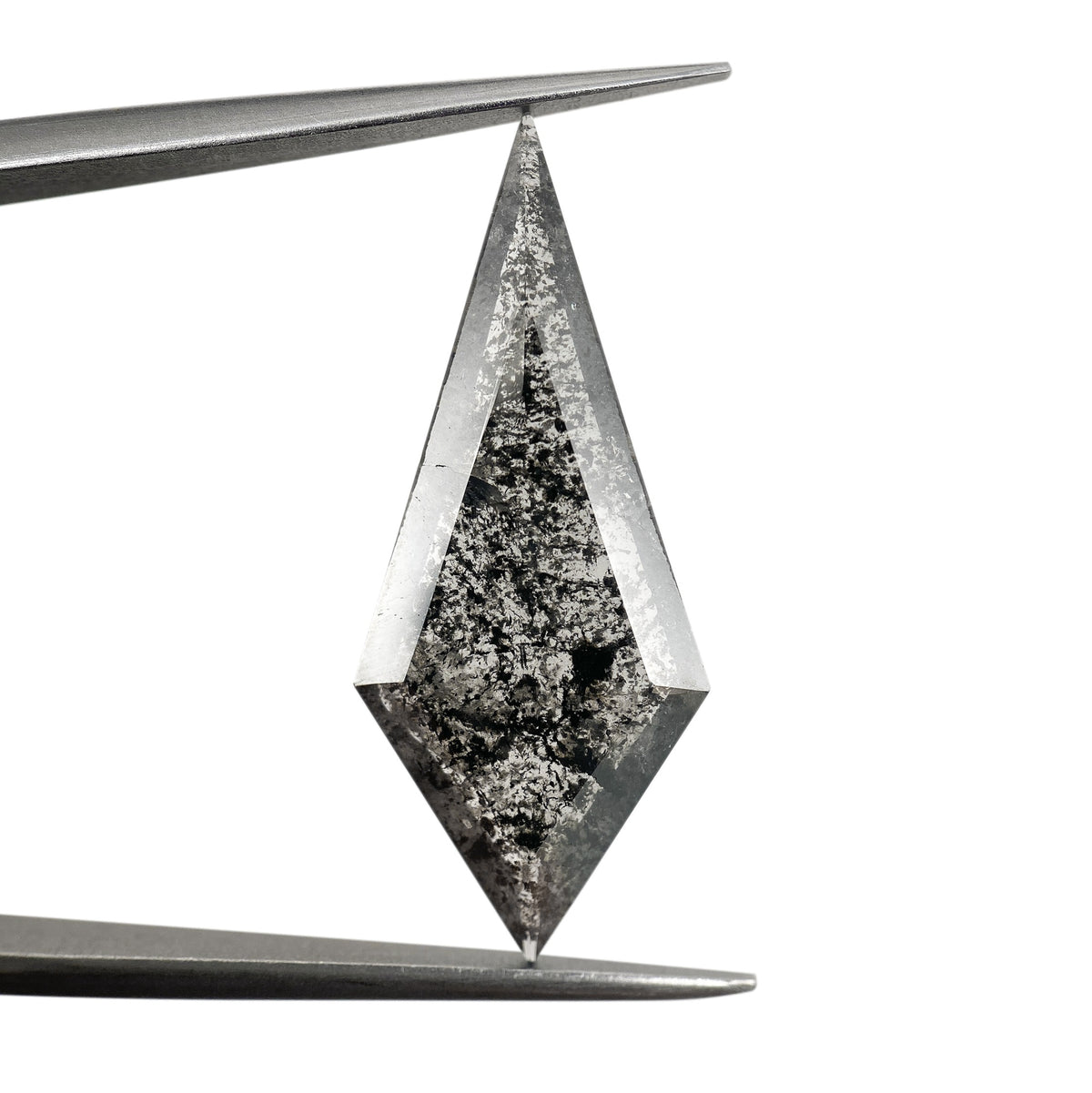 4.39ct | Rustic Kite Shape Step Cut Diamond - Modern Rustic Diamond