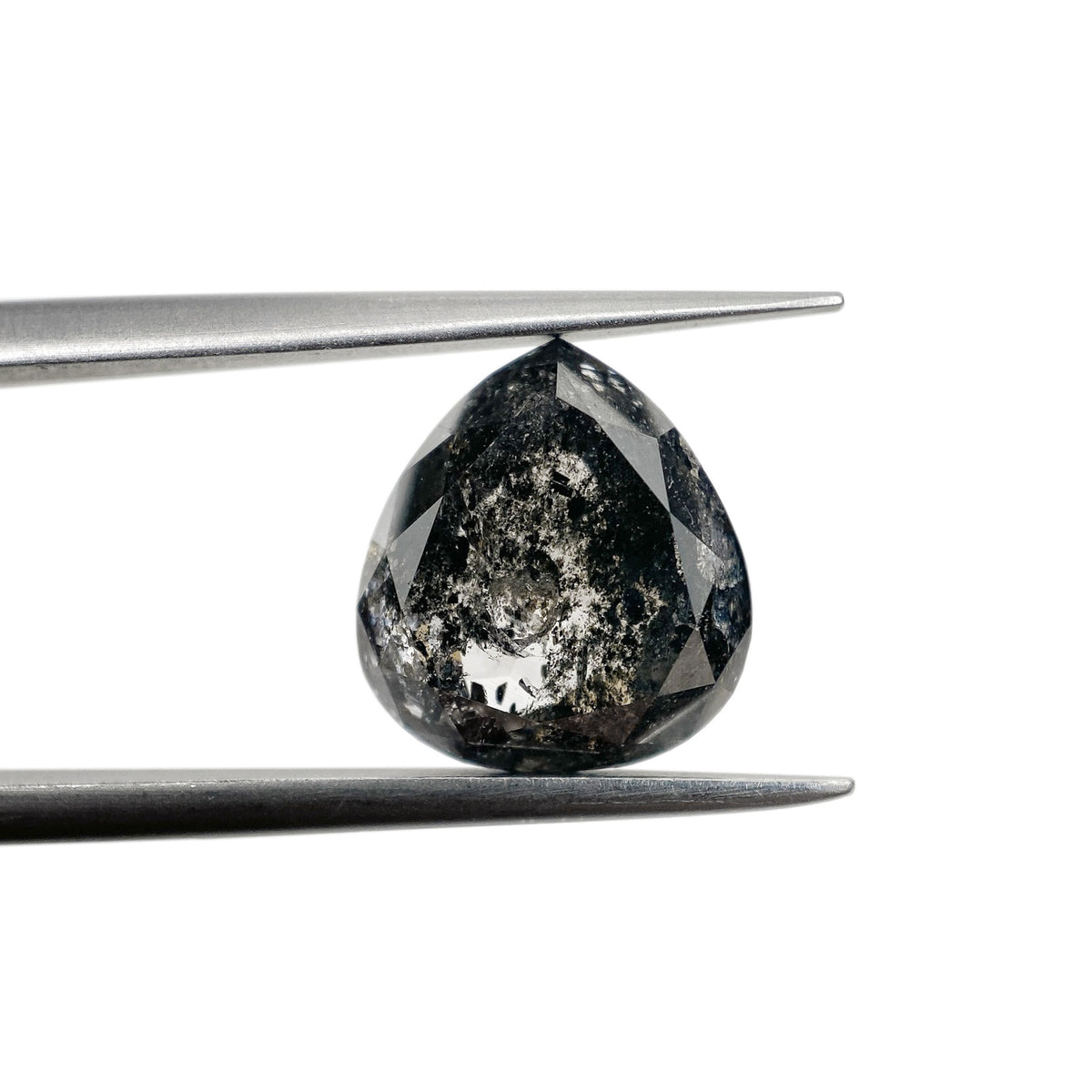 4.48ct | Rustic  Pear Shape Brilliant Cut Diamond - Modern Rustic Diamond