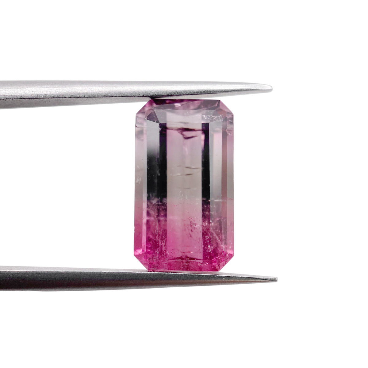 4.64ct |  Emerald Shape Step Cut Tourmaline - Modern Rustic Diamond