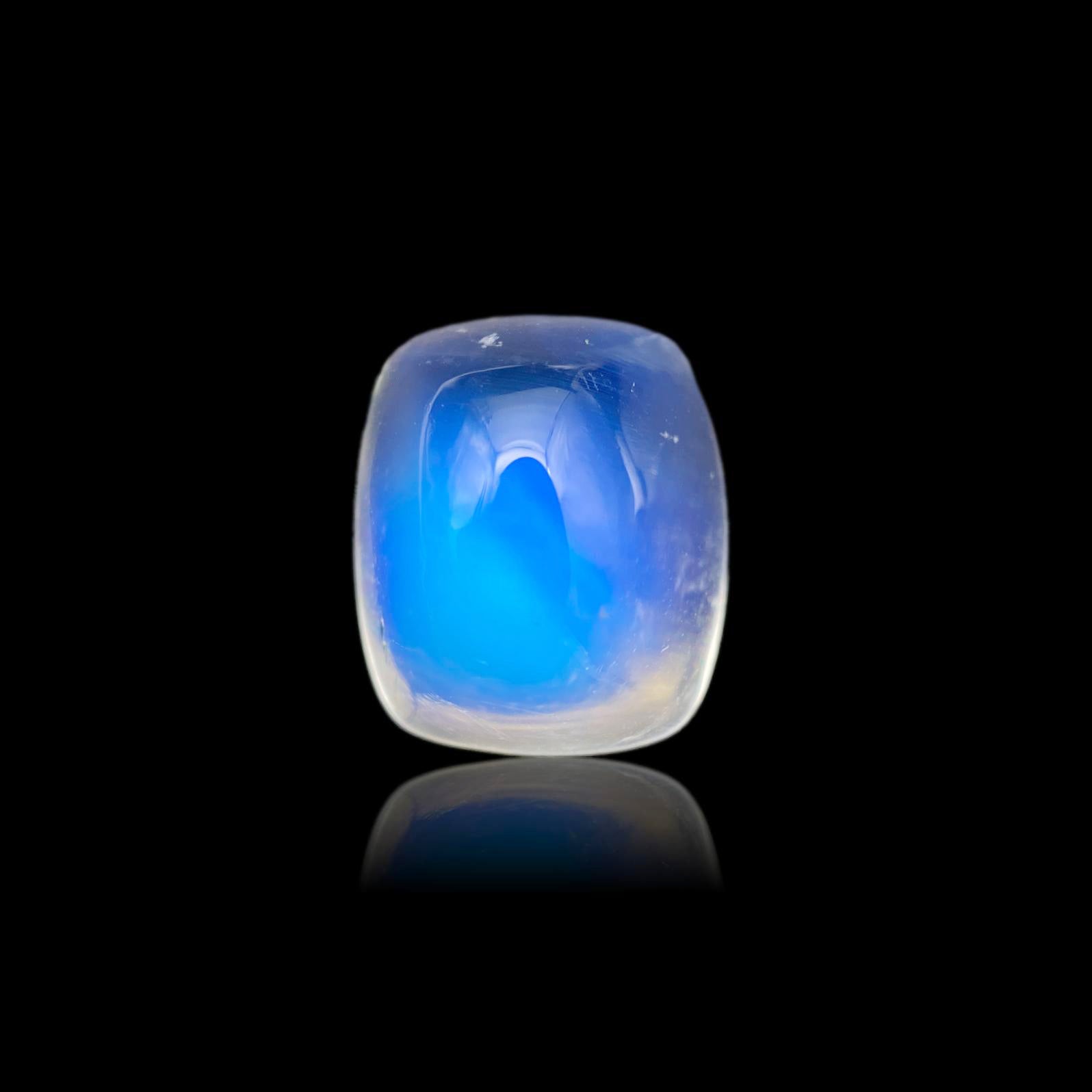 4.71ct |  Cushion Shape  Moonstone - Modern Rustic Diamond