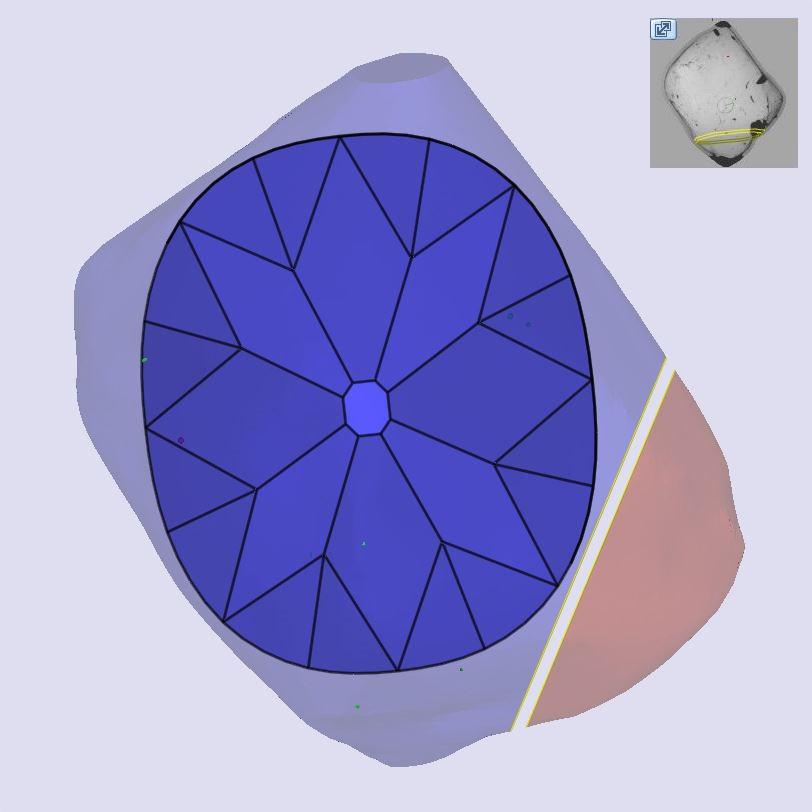 3.13ct | W-X/VS1 Cushion Shape Old Mine Cut Diamond (GIA) - Modern Rustic Diamond