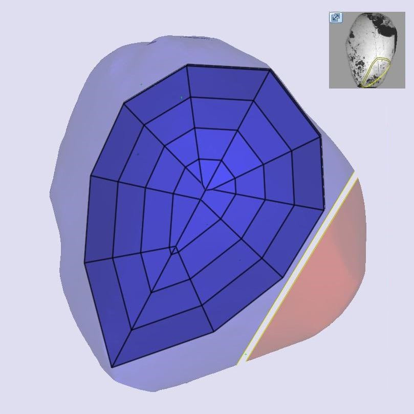1.63ct | Champagne VVS2 Pear Shape Lattice Cut Diamond (GIA) - Modern Rustic Diamond