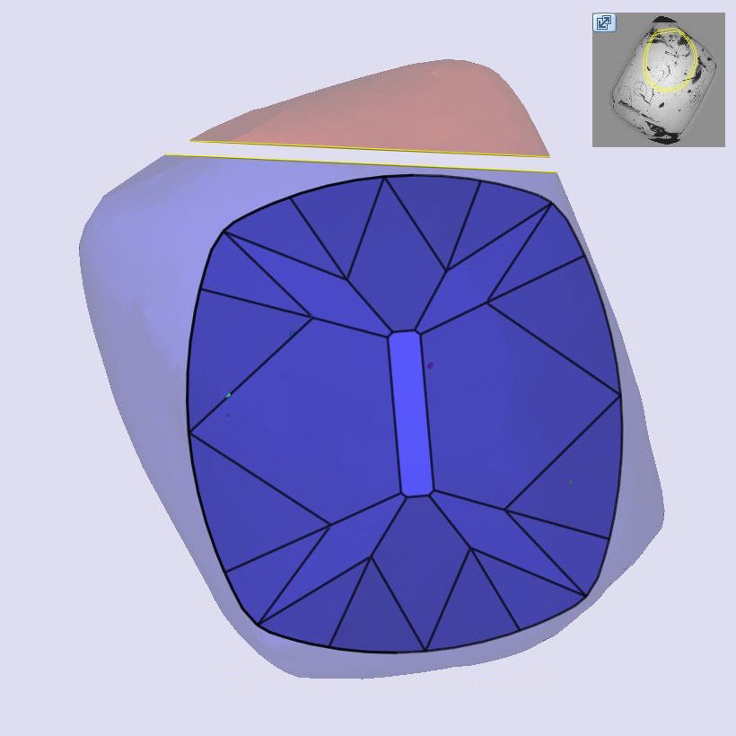 1.25ct | W-X/VS2 Cushion Shape Old Mine Cut Diamond (GIA) - Modern Rustic Diamond