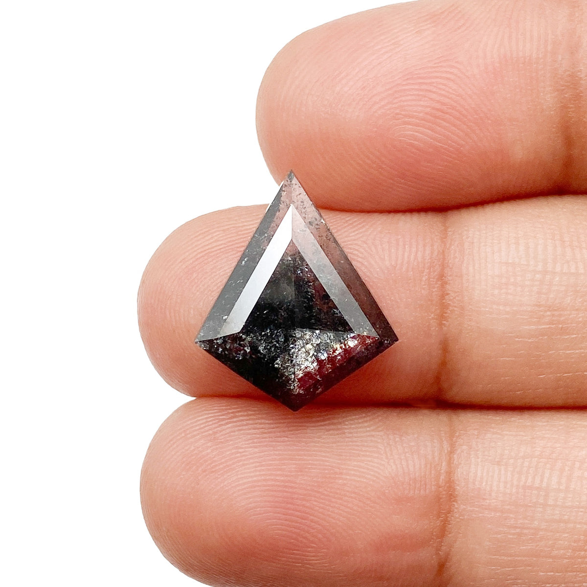 5.13ct | Rustic Kite Shape Step Cut Diamond - Modern Rustic Diamond