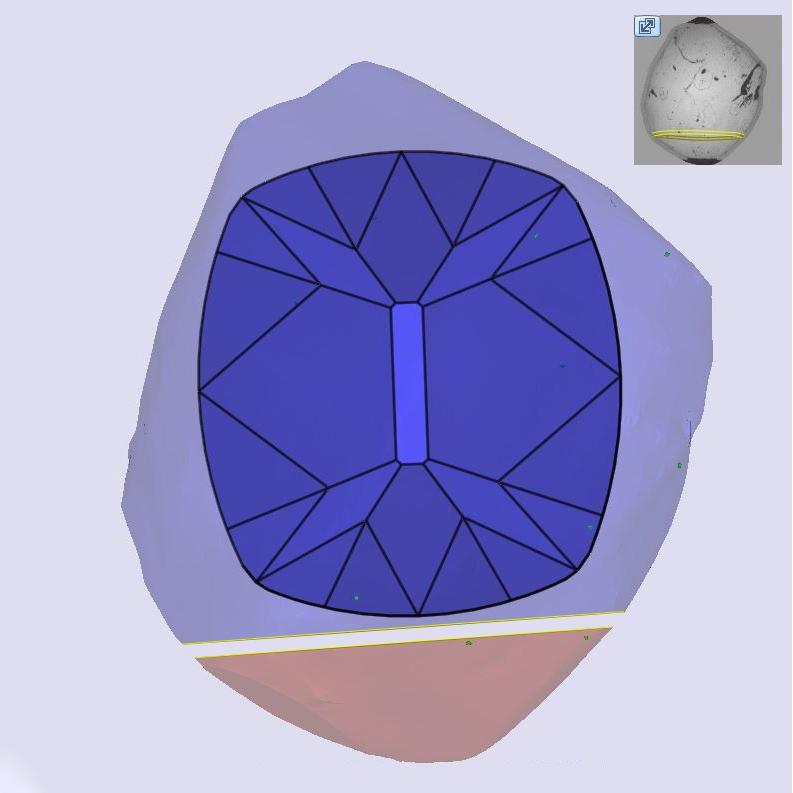 2.02ct | H/VVS2 Cushion Shape Old Mine Cut Diamond (GIA) - Modern Rustic Diamond