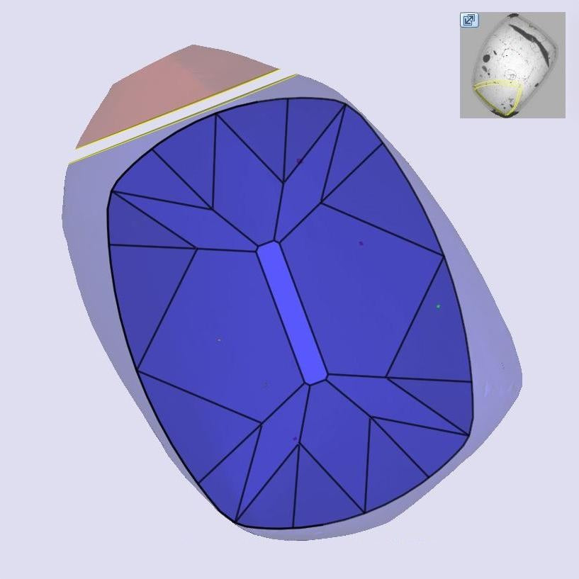 1.51ct | I/VS2 Cushion Shape Old Mine Cut Diamond (GIA) - Modern Rustic Diamond