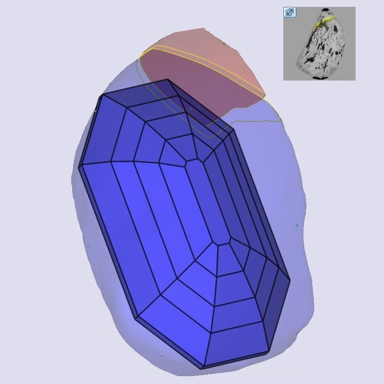 1.51ct | Fancy Light Brownish Yellow VVS2 Octagonal Shape Step Cut Diamond (GIA) - Modern Rustic Diamond