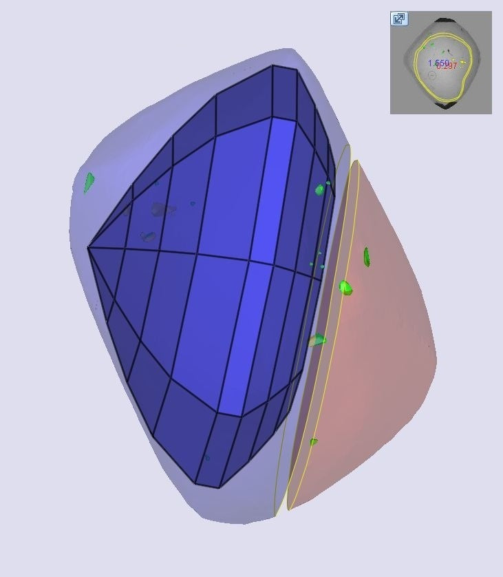 1.01ct | M/VS1 Octagonal Shape Step Cut Diamond (GIA) - Modern Rustic Diamond