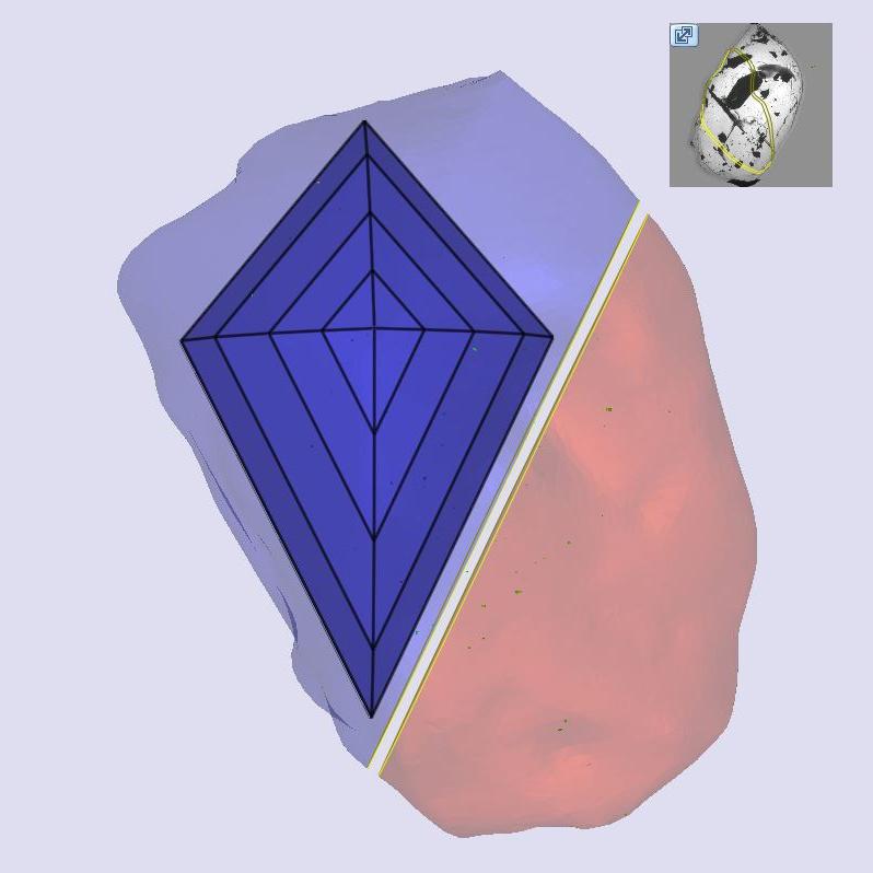 1.08ct | L/VS2 Kite Shape Step Cut Diamond (GIA) - Modern Rustic Diamond